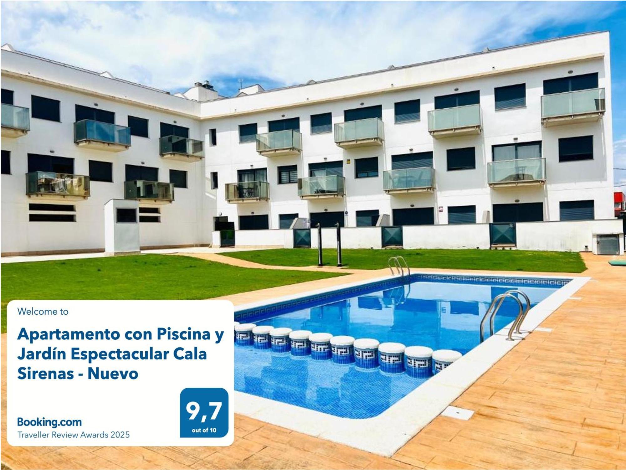 Apartamento Con Piscina Y Jardin Espectacular Cala Sirenas - Nuevo Miami Playa Dış mekan fotoğraf